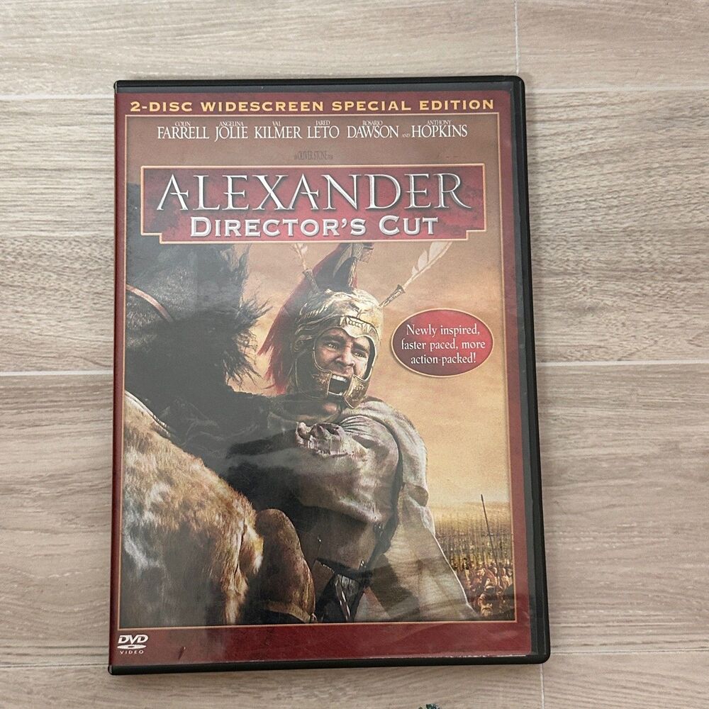 Alexander DVD 2005 Director's Cut 2-Disc Special Edition Colin Farrell Oliver